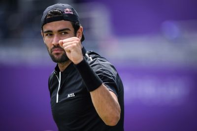 Queen's champion Berrettini into last eight as Wawrinka bows out