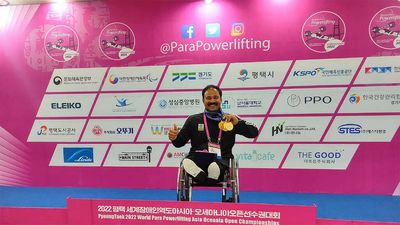 Kerala’s Joby claims historic gold in Asia-Oceania Para Powerlifting