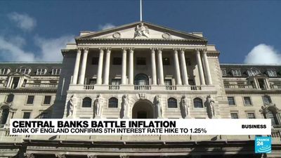 Bank of England follows Fed with rate hike