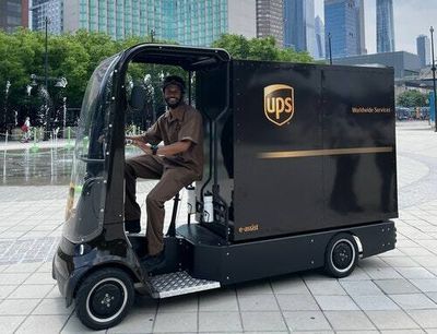 UPS is testing these skinny electric cargo bikes in NYC traffic