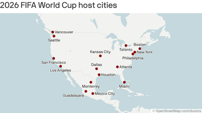 FIFA picks World Cup 2026 venues for U.S., Canada, Mexico