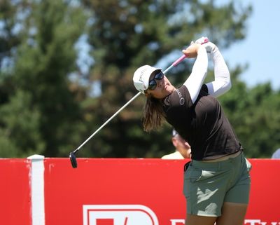Kupcho defies difficult winds to grab LPGA lead in Michigan