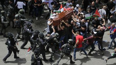 Israel closes probe into violence at slain journalist Abu Akleh's funeral