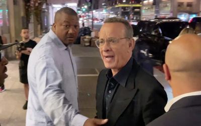 ‘Back off’: Tom Hanks’ tirade at fans crowding his wife