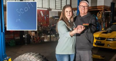 Yes, you curious Canberrans, Scott did say yes! Here's the ring (and the ecstatic couple)