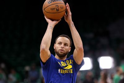 Watch: Steph Curry puts on a show during pregame before Game 6 of NBA Finals in Boston