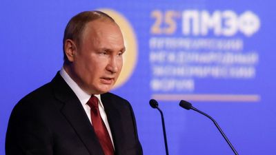 Live: Putin says attempts to hammer Russian economy have ‘failed’
