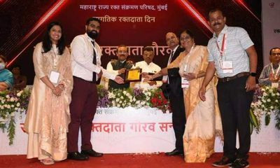 Nagpur: City blood centre gets award for collecting max units during pandemic