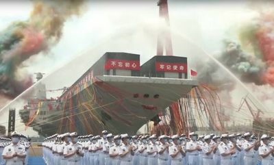 China launches third aircraft carrier