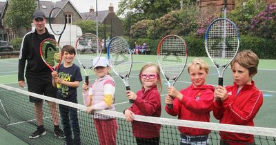 More than 40 youngsters enjoy Kirkcudbright Community Tennis Club's open day