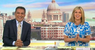 Good Morning Britain turns to 'chaos' after Adil Ray's question