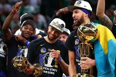 Golden State Warriors clinch fourth NBA title in eight seasons as Steph Curry wins Finals MVP for first time