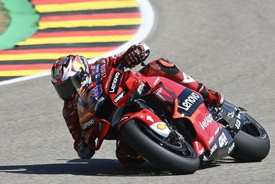 Germany MotoGP: Miller leads Ducati 1-2 in first practice