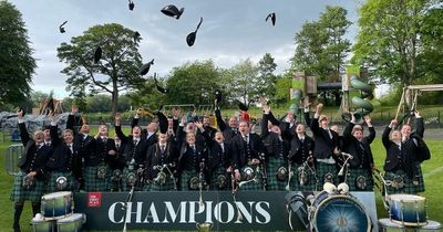 Renfrewshire pipe band keeps hitting the right note