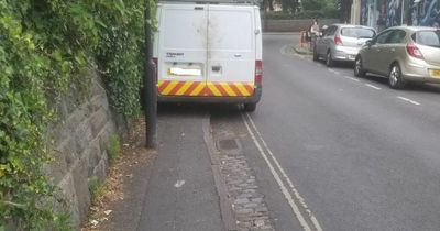 This is Bristol's 'worst pavement parking so far' this year
