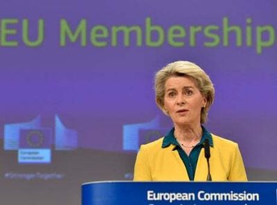 European Commission proposes Ukraine is made an EU membership candidate