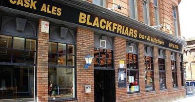 Glasgow pub institution Blackfriars set to reopen its doors next month