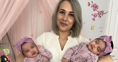 Woman fell pregnant twice in one week - and now has miracle twins