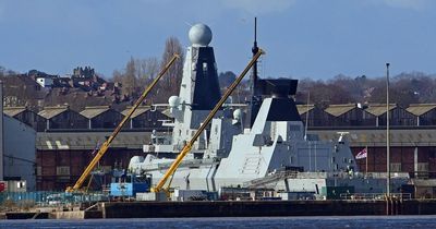 Billion-pound warship finally sets sail after nearly 800 days in Merseyside