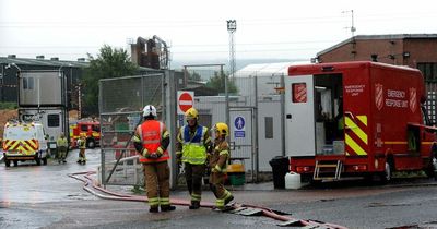 Firefighters still working at Linwood depot blaze 24 hours after it started