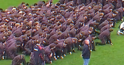 Rival schools in astonishing haka face-off to leave 1million viewers stunned