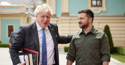 Boris Johnson jets to Kyiv for second surprise meeting with Volodymyr Zelensky