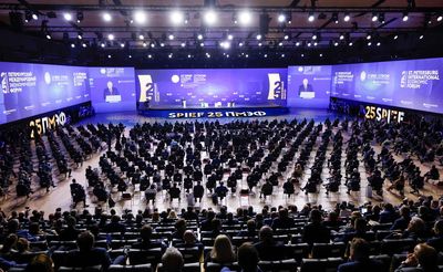 Hackers crash internet as 'Russian Davos' adjusts to new reality