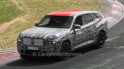 BMW XM Spied At Nurburgring Exercising Its 644-HP Plug-In Hybrid V8