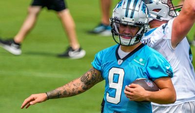 Panthers QB Matt Corral on being ready to start: ‘It’s all mental’
