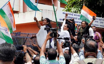 Congress workers lay siege to AG’s office