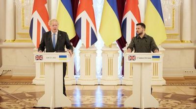 Britain’s Boris Johnson Meets Zelensky on Surprise Kyiv Trip