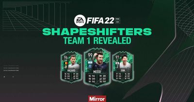 FIFA 22 Shapeshifters Team 1 squad revealed with Lionel Messi and Eden Hazard