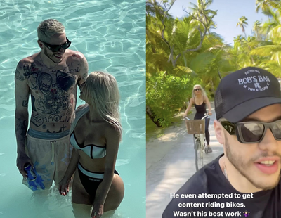 Kim Kardashian tries to distract from Met Gala dress drama with Pete Davidson vacation pics