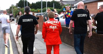 'Elton John' spotted at petrol garage near Anfield