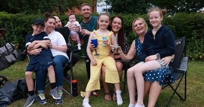 Fans soak up the atmosphere in Stanley Park as Elton John performs at Anfield