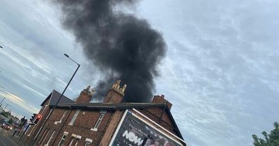 Fire crews control Wallsend blaze for almost 5 hours after shipping container sets alight