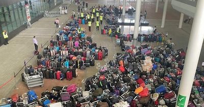 'Enormous luggage carpet' at Heathrow terminal as UK airports buckle under pressure