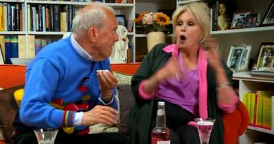 Celebrity Gogglebox star Gyles Brandreth scares Joanna Lumley