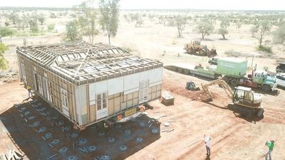 Fire-affected family brings 'grand old lady' back to life by restoring old homestead