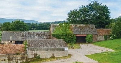 Derelict barn converted into stunning rural retreat in Wales' most expensive county