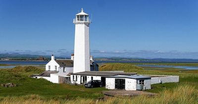 There’s a lighthouse you can stay overlooking Morecambe Bay with glorious sunset views