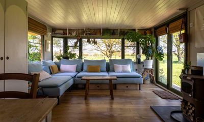 How a young couple turned a ‘crap’ old caravan into a luxury family home