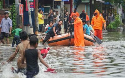 Boat carrying flood-affected people capsizes in Assam; three children missing