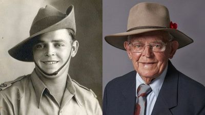 World War II veteran and Rat of Tobruk Sydney George Kinsman dies in Alice Springs, aged 100