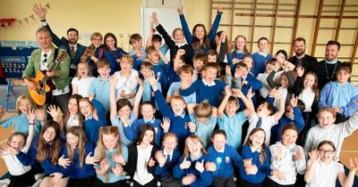 Musicians join forces with South Ayrshire school pupils to record new song