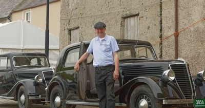 Classic cars used in thrilling Peaky Blinders finale go on display at Scots festival