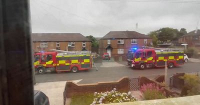 Woman rescued from first floor window as firefighters tackle Swansea house fire