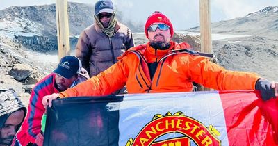 'I was crying and laughing' - The Manchester United fan injured in arena bomb who climbed Mount Kilimanjaro