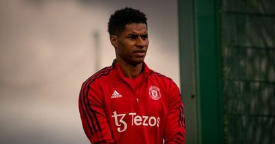 Marcus Rashford sends determined three-word message to Manchester United manager Erik ten Hag