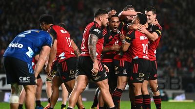 Record-breaking Crusaders beat Blues in pulsating Super Rugby Pacific final in Auckland